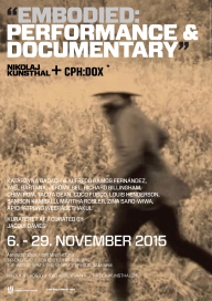 Embodied: Performance & Documentary_5-29 november 2015_Nikolaj Kunsthal